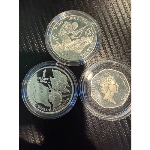 1944-1994 World War Two Commemorative Collection (3)