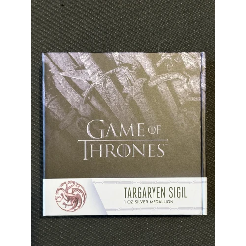 Niue 1 oz. Coin Game Of Thrones Targaryen Sigil (3)