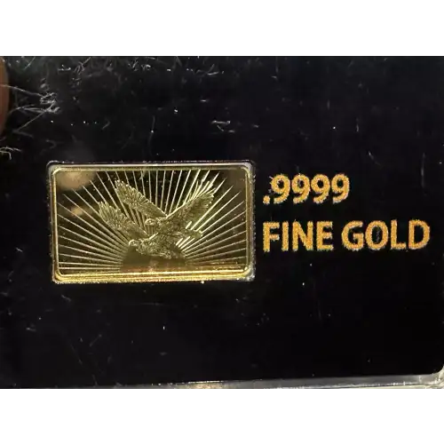 1/100 oz .9999 Gold Bar (2)