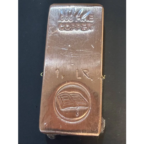 1 lb Copper Bar One Pound, 16oz