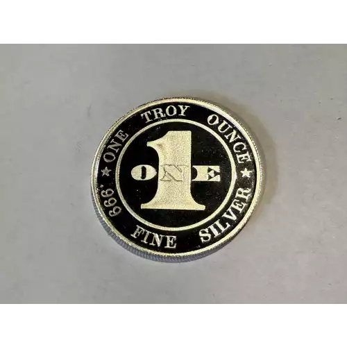 1 oz .999 Fine Silver Round Before and After Marriage