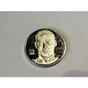 1 oz .999 Fine Silver Round Keith Van Horn #44 New Jersey Nets Basketball Limited Edition