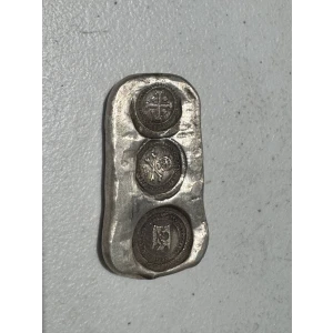 1 oz .999 Fine Silver Treasure Bar MK BARZ & Bullion Skull Pirate