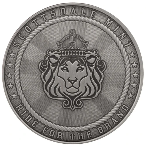 1 oz Cowboy - Rifleman Antique Silver Round (2)