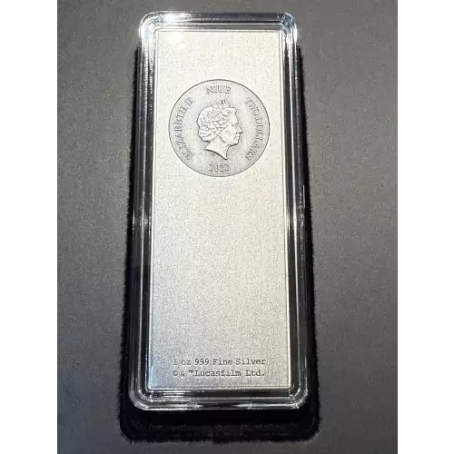 1 oz Pure Silver Coin - Han Solo™ in Carbonite – Mintage: 5,000 (2022) (3)