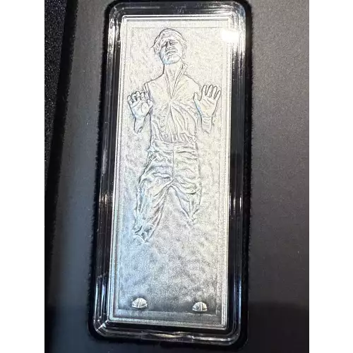 1 oz Pure Silver Coin - Han Solo™ in Carbonite – Mintage: 5,000 (2022) (4)