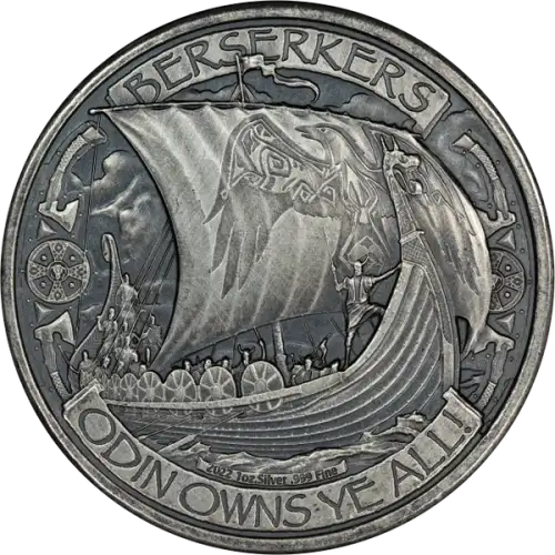 1 oz Vikings - Silver Round (2)