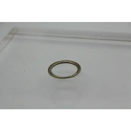 10k W.G. .14ctw DIAMOND ANNIVERSARY BAND ring size 4.75 # (3)