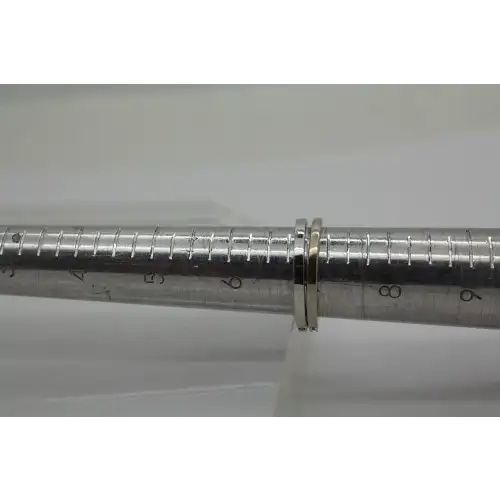 10k W.G. .75ctw DIAMOND ILLUSION BRIDAL SET size 7 #