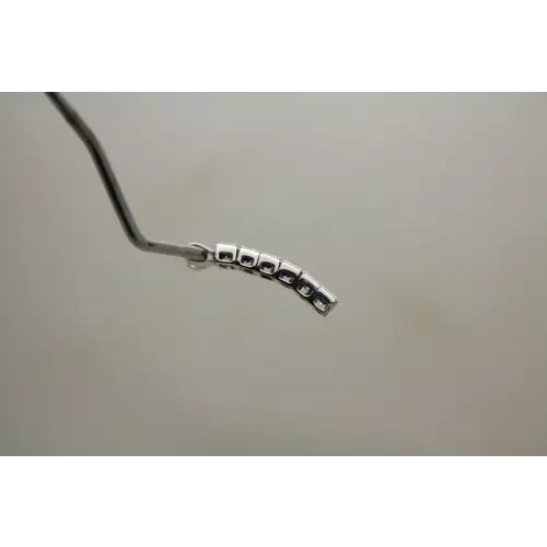 10k W.G. TANZANITE FLEX BAR DESIGN pendant