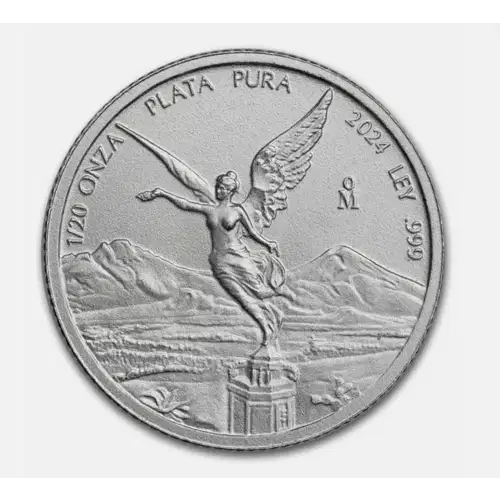 1/20 oz .999 Fine Silver Mexican Libertad
