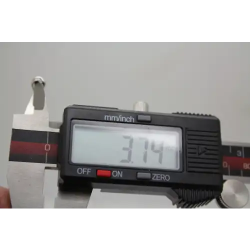 14k White Gold BUTTON PEARL & DIAMOND ACCENT drop pendant #