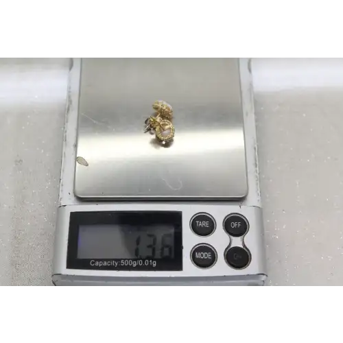 14k Y.B. Oval Cut OPAL ROPE DESIGN STUD earrings