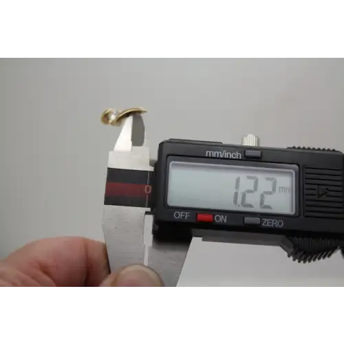 14k Yellow Gold .25ct DIAMOND TWIST DESIGN pendant #