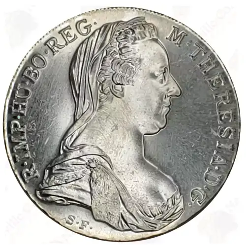 1780 Maria Theresa Thaler (Restrike) – .7517 oz silver (2)