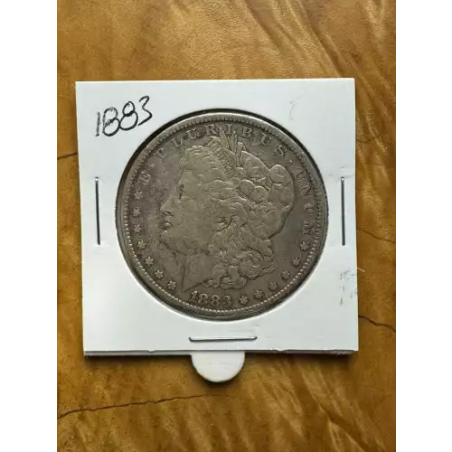 1883 P US 90% Silver Morgan $1 Dollar Coin (2)