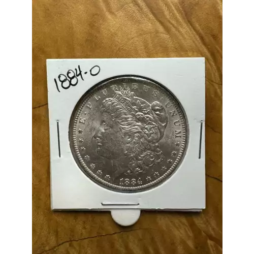 1884 O US 90% Silver Morgan $1 Dollar Coin