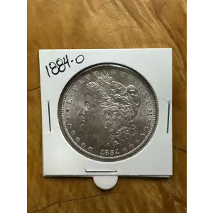 1884 O US 90% Silver Morgan $1 Dollar Coin