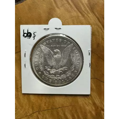 1884 O US 90% Silver Morgan $1 Dollar Coin (2)