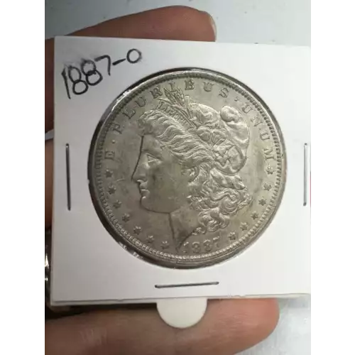 1887 O US Morgan 90% Silver $1 Dollar Coin