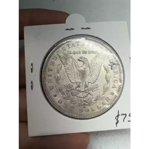 1887 O US Morgan 90% Silver $1 Dollar Coin (2)