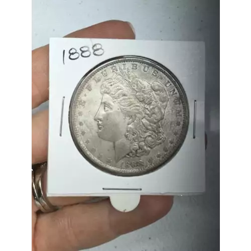1888 P US Morgan 90% Silver $1 Dollar Coin