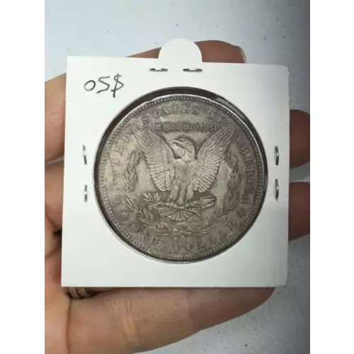 1888 P US Morgan 90% Silver $1 Dollar Coin (2)