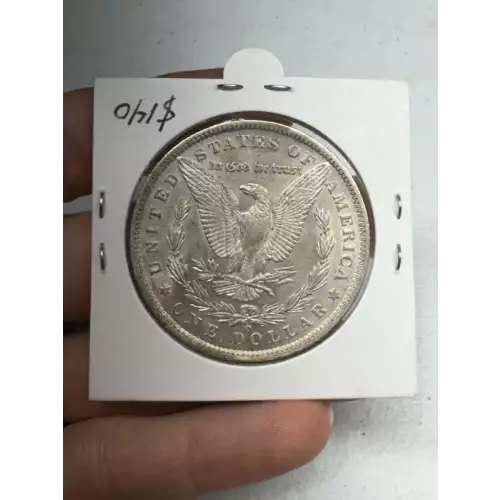 1890 O US Morgan 90% Silver $1 Dollar Coin (2)