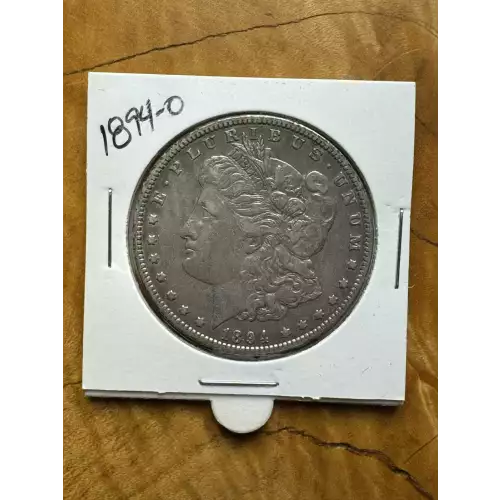 1894 O US 90% Silver Peace $1 Dollar Coin