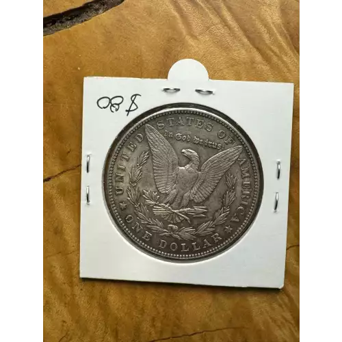 1904 P US 90% Morgan Silver $1 Dollar Coin (2)