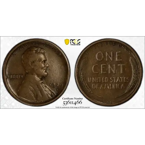 1909-S VDB 1C, BN (2)