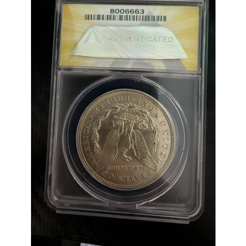 1921 Morgan Silver Dollar ANACS MS-62
