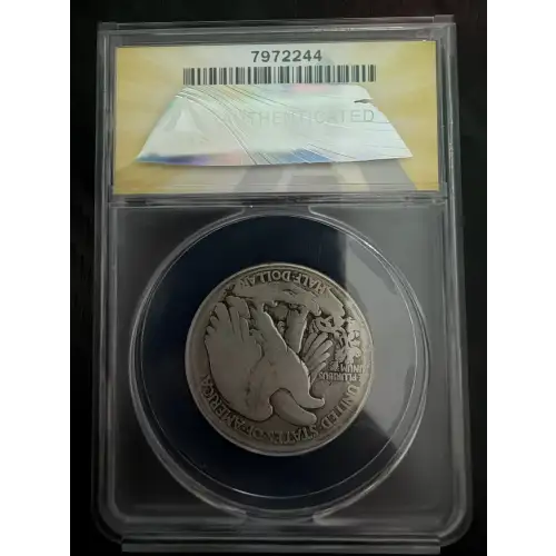 1921  S Half Dollars Liberty Walking ANACS G-6 (2)