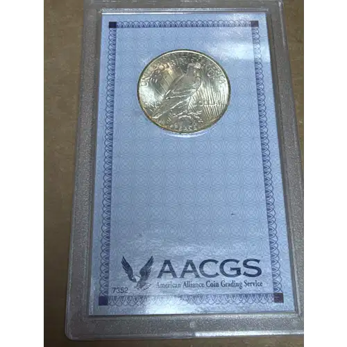1922  Peace Silver Dollar Other MS-62