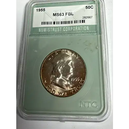 1955 Half Dollars Franklin Other MS-63 FBL