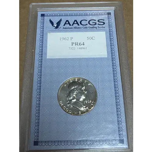 1962 Half Dollars Franklin Other PR-64 (2)