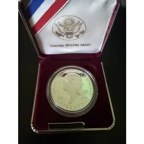 1993 S Modern Commemorative Thomas Jefferson