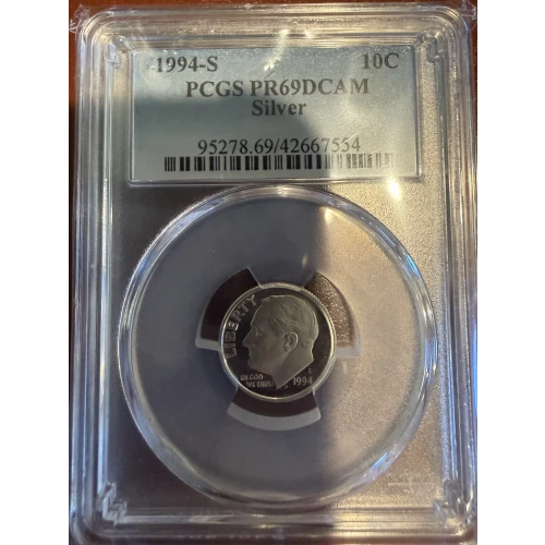 1994-S 10C Silver, DCAM (2)