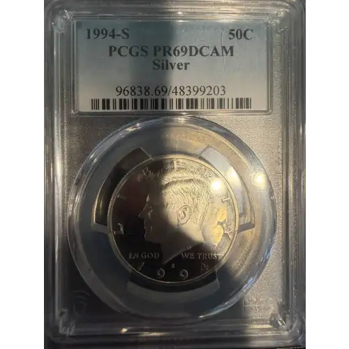 1994-S 50C Silver, DCAM