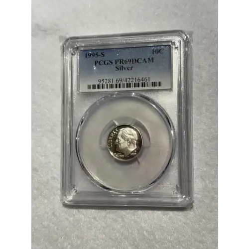 1995-S 10C Silver, DCAM