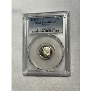 1995-S 10C Silver, DCAM