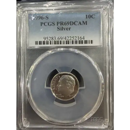 1996-S 10C Silver, DCAM (2)
