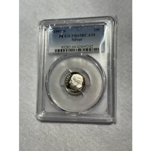 1997-S 10C Silver, DCAM