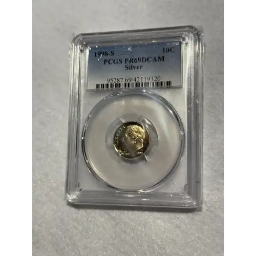 1998-S 10C Silver, DCAM