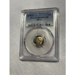 1998-S 10C Silver, DCAM