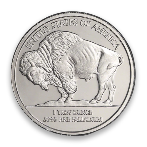 1oz Johnson Matthey / Stillwater Palladium Round (2)