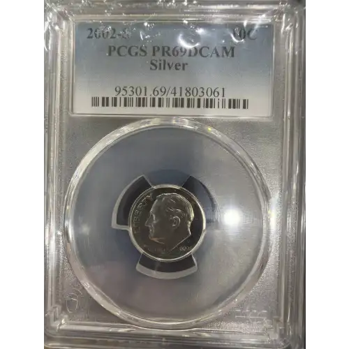 2002-S 10C Silver, DCAM