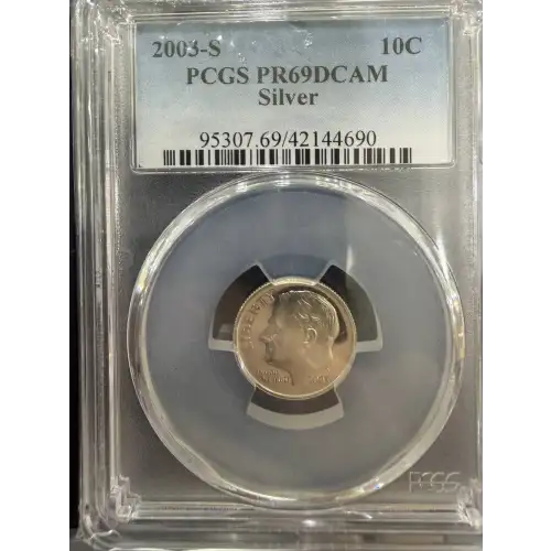 2003-S 10C Silver, DCAM