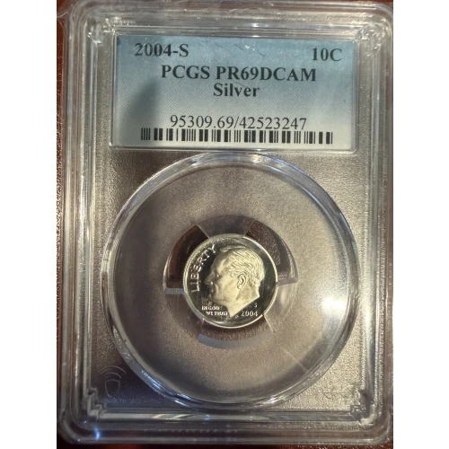 2004-S 10C Silver, DCAM
