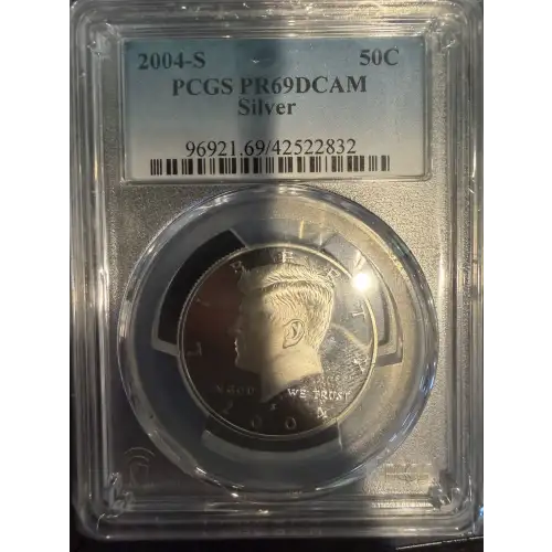 2004-S 50C Silver, DCAM
